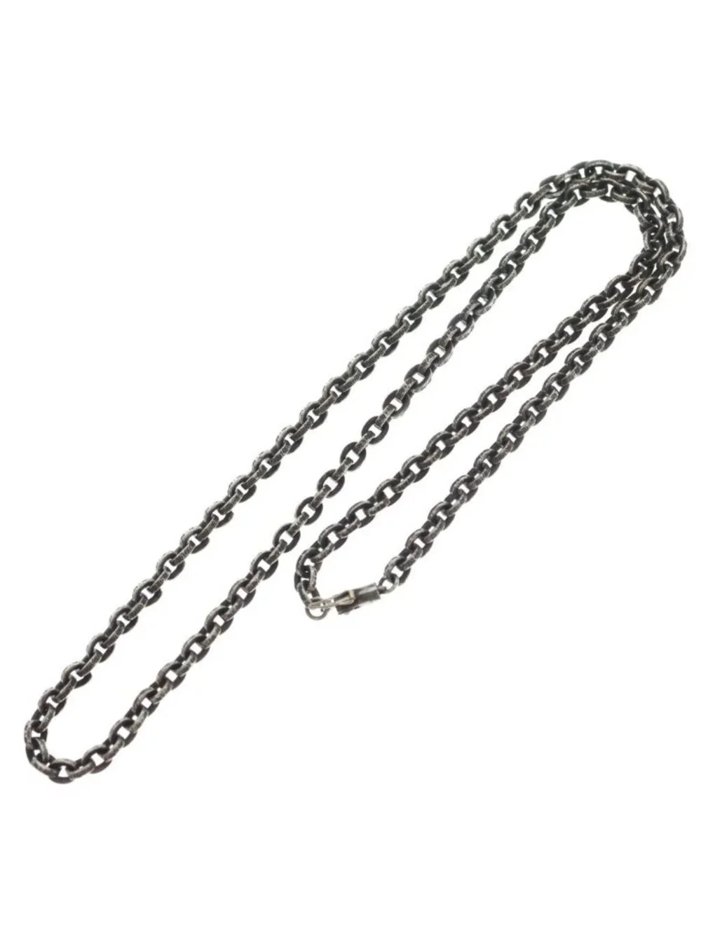 Chrome Hearts Paper Chain 24 Necklace Silver